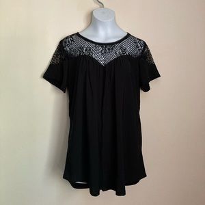 Black Lace Tshirt